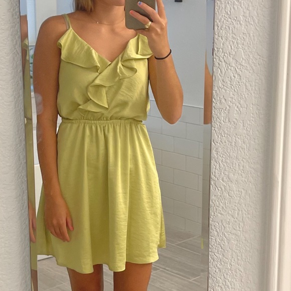 BCBGeneration Dresses & Skirts - Lime Green BCBGeneration Mini Dress